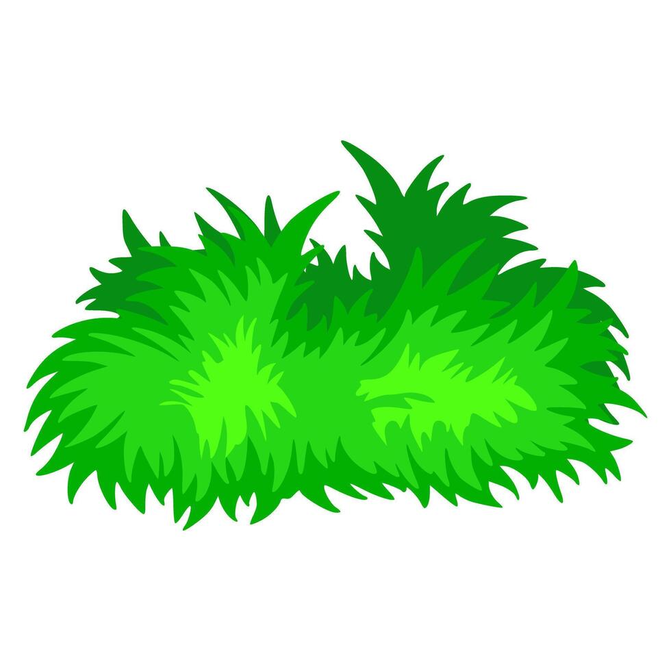 Grass Cartoon Vector. Illustration Grass Art vector