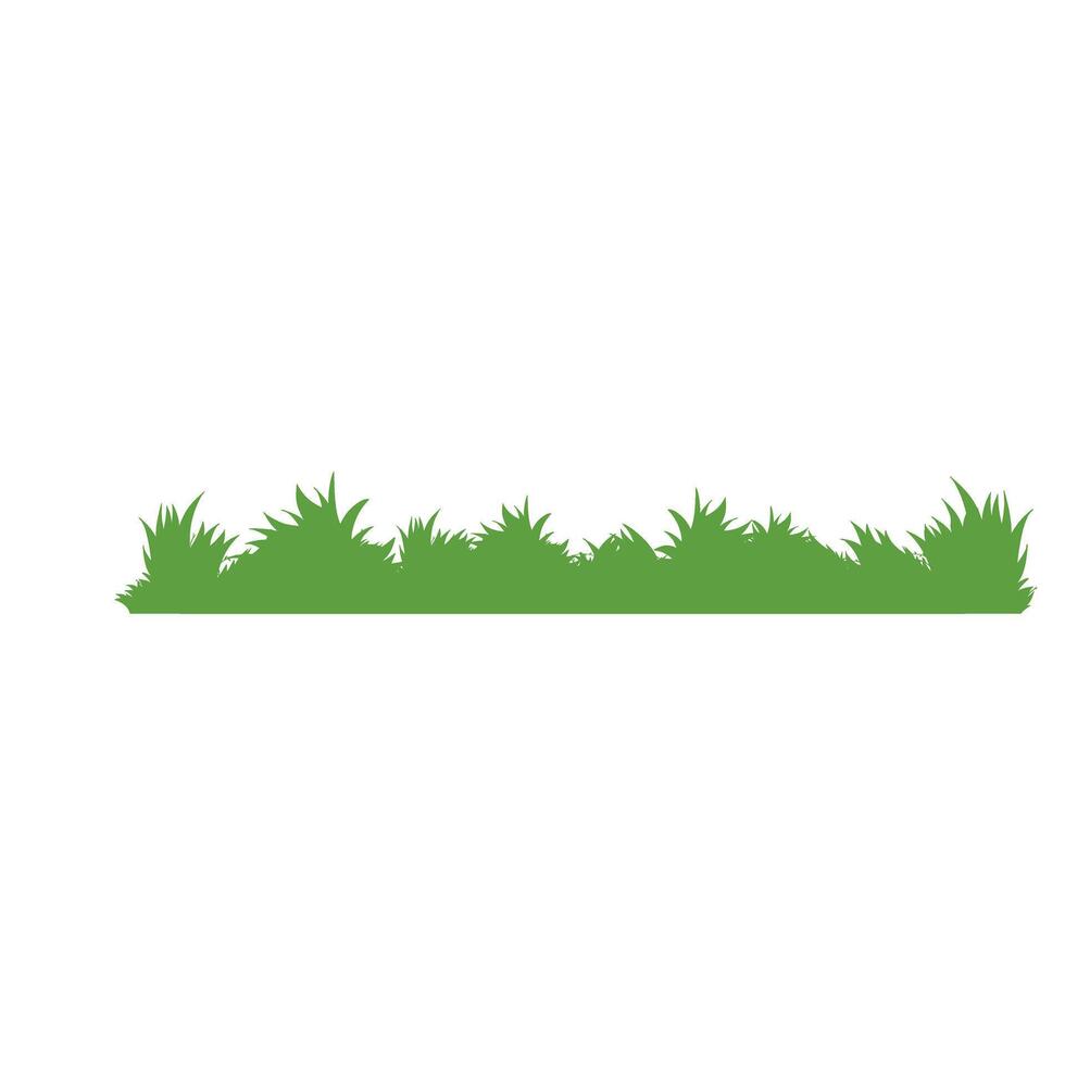 Grass Cartoon Illustration Vector