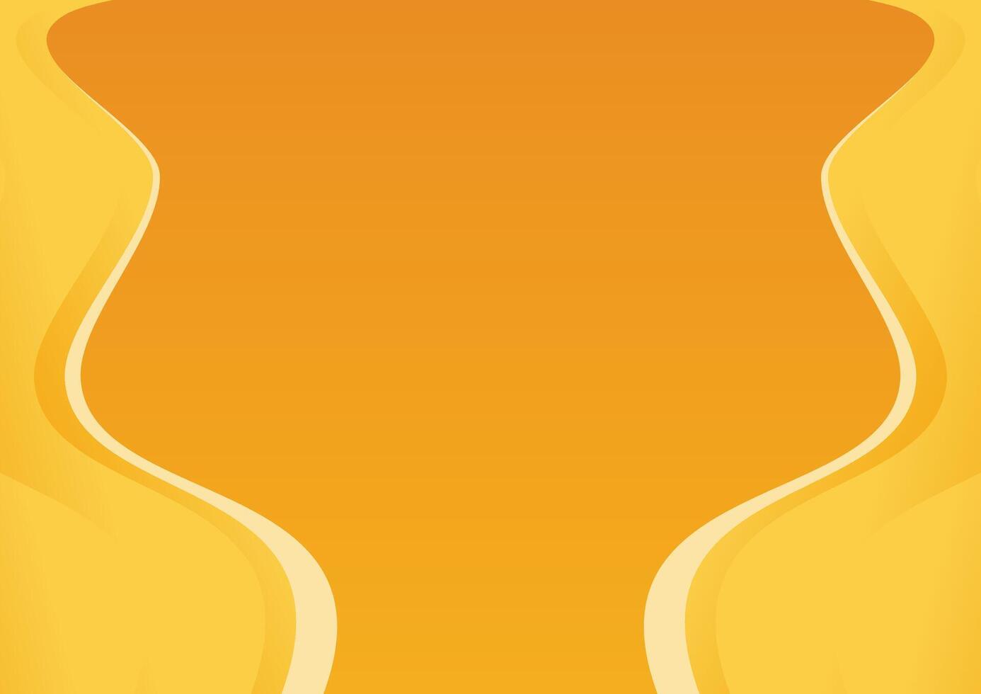 yellow abstract background design vector