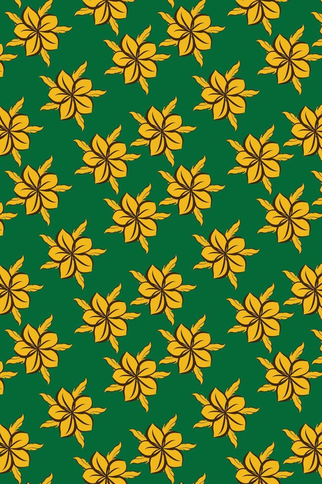 Floral seamless pattern design.  Lovely pattern design for tiles, wallpaper, wrapping paper, fabric and texture interior background vector