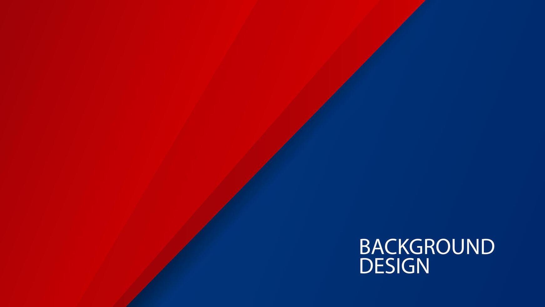 Abstract geometric background red and blue modern design for graphics design vector