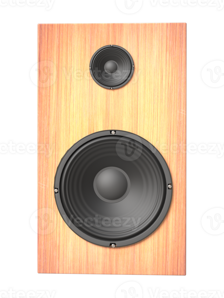 3d sonido Altavoces, realista subwoofer iconos, acústico audio sistemas para concierto o fiesta equipo. png