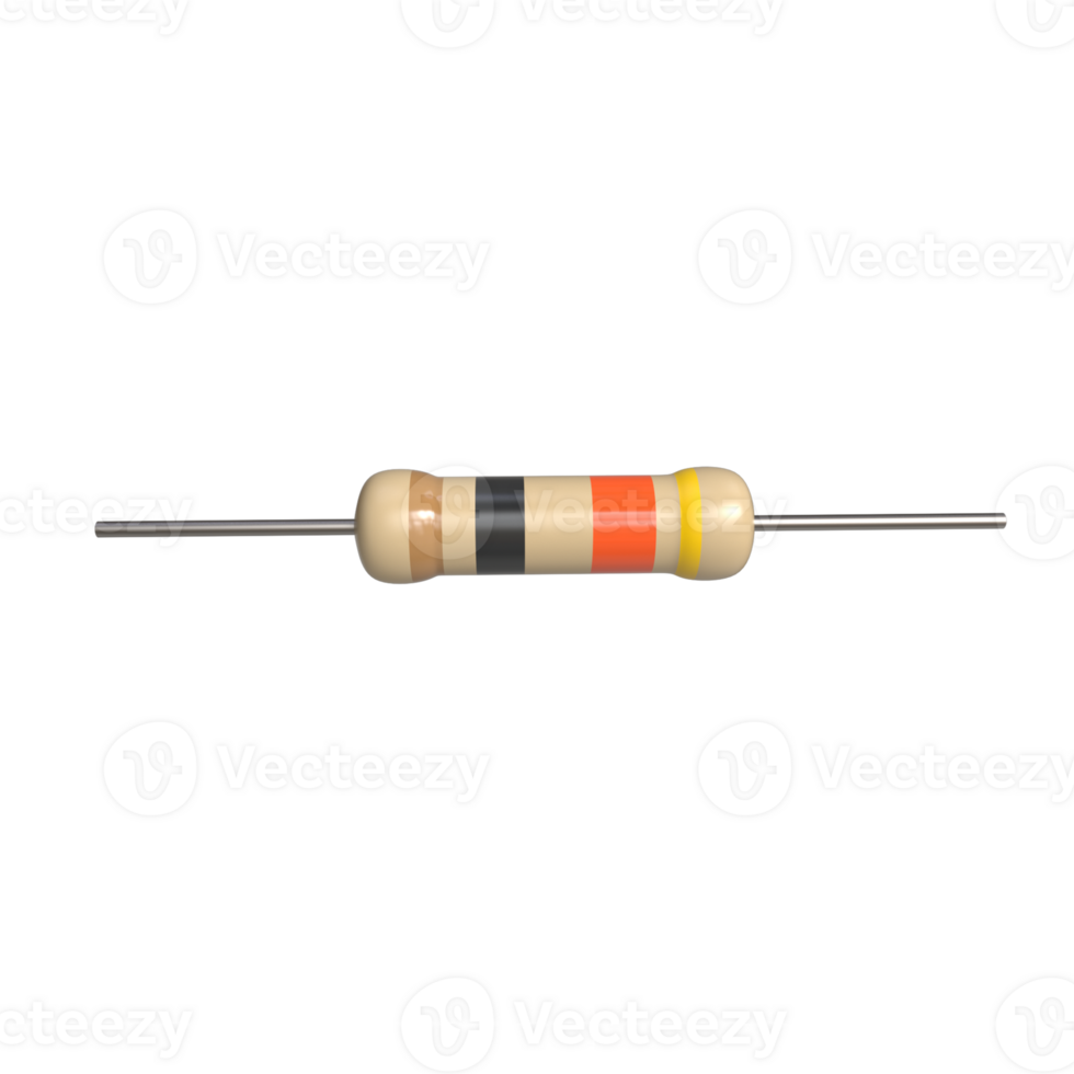 Electronic Resistor - Precision Component in Electrical Circuits png