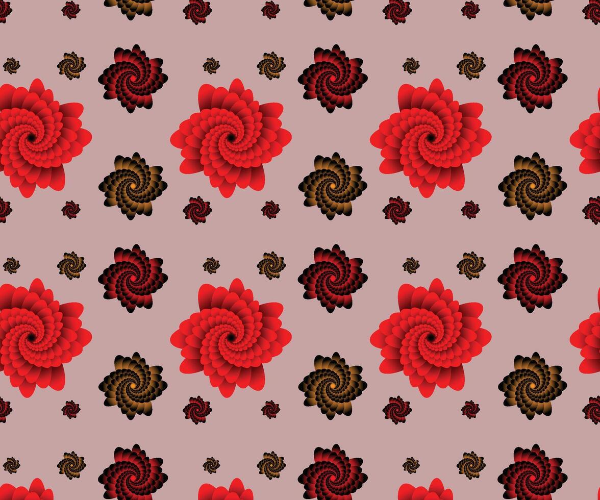 Flower pattern design eps file. vector