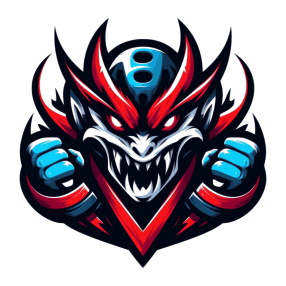 AI generated skull devil suitable for T Shirt Design available in PNG