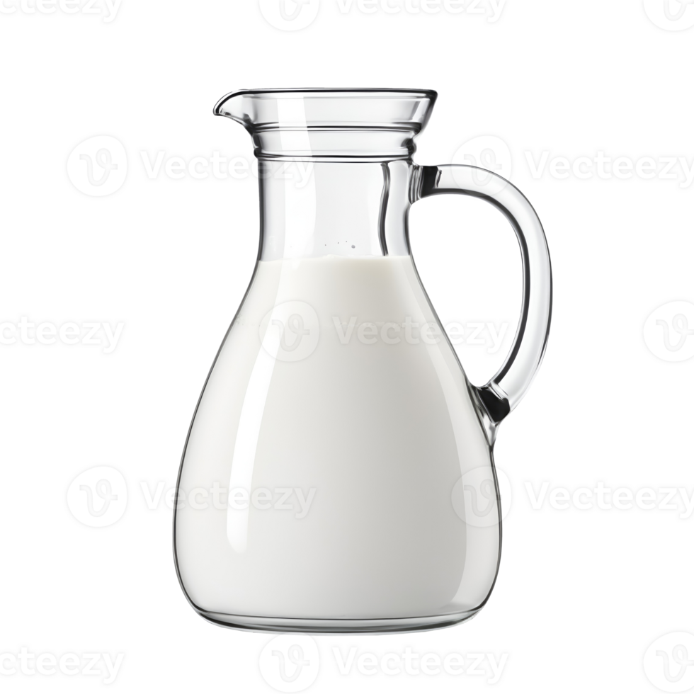 AI generated Milk jug isolated on transparent background png