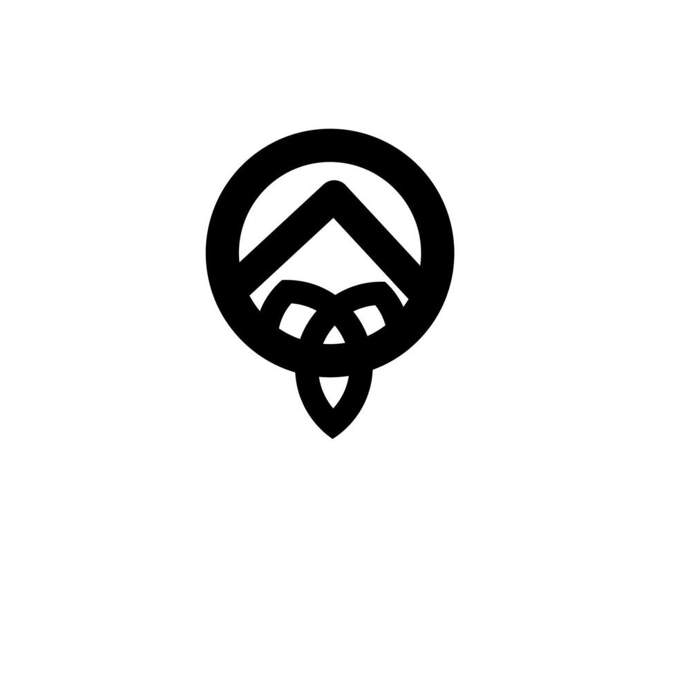 a black and white logo for a company vector