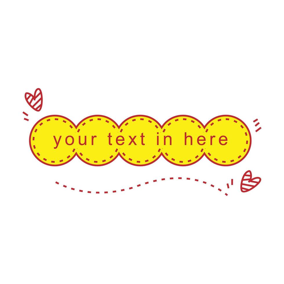 Valentines day greeting card with heart and text. Symbol banner design, resource graphic element icon design. Vector illustration with a warm love theme
