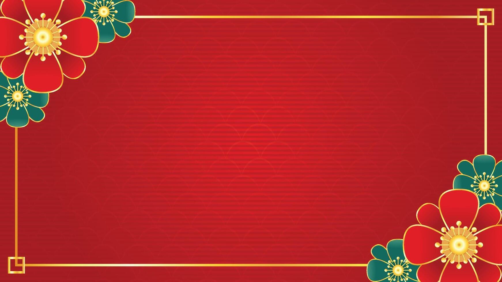 Lunar new year wallpaper. Chinese background vector. free space for text. vector