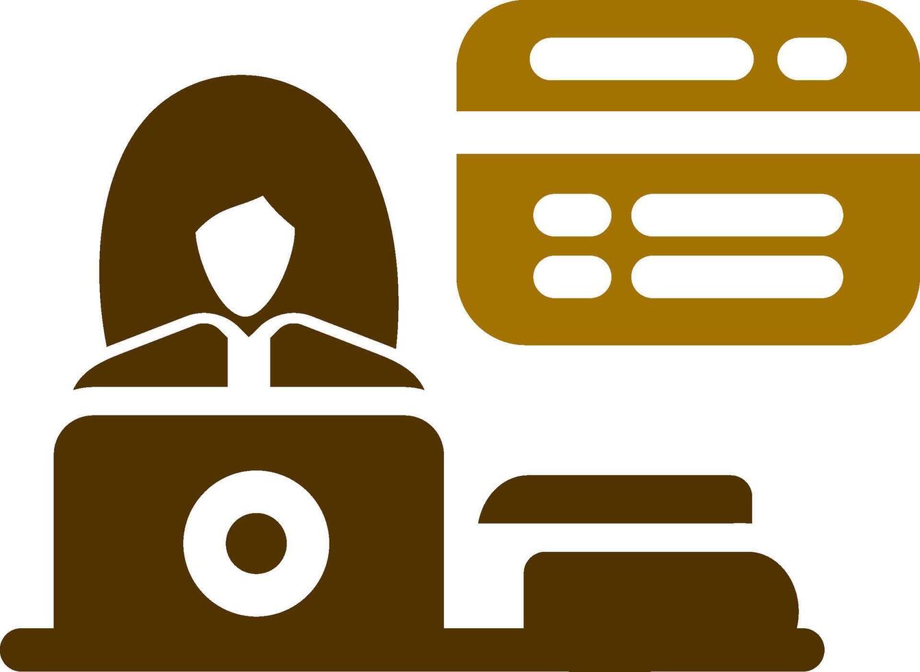 Line Two Colour vector