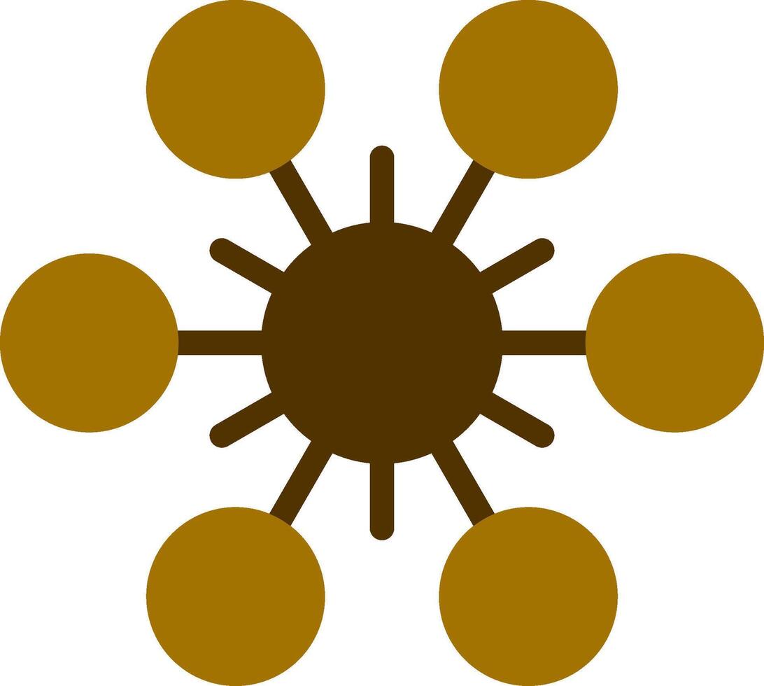 Line Two Colour vector