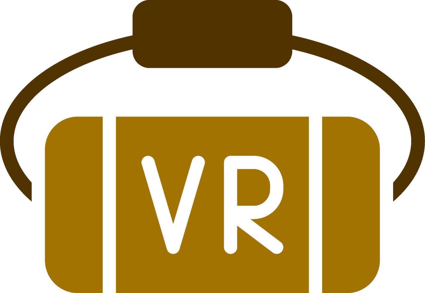 VR Glasses Creative Icon Design vector