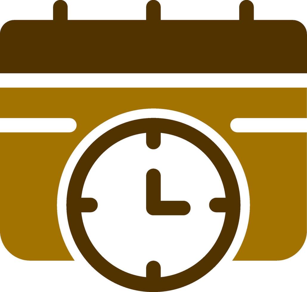 Deadline Creative Icon Design vector