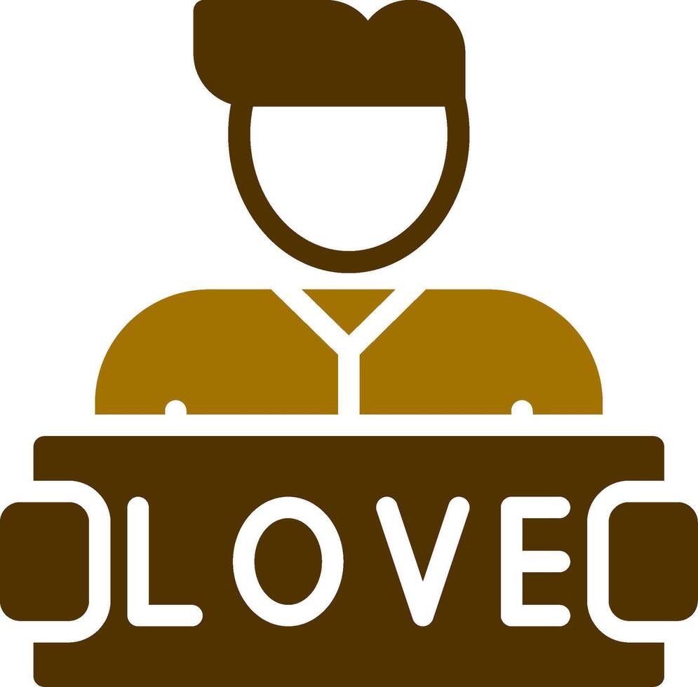 diseño de icono creativo de amor vector