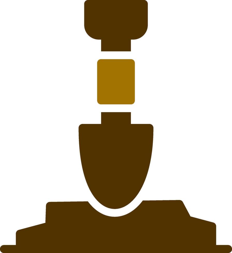 Shovel Creative Icon Design vector
