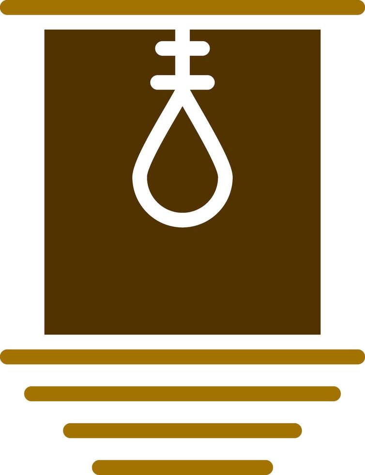 Gallows Creative Icon Design vector