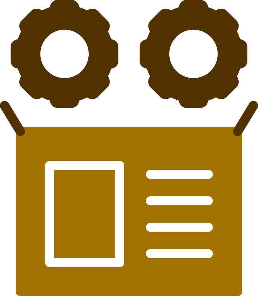 Glyph Two Colour vector