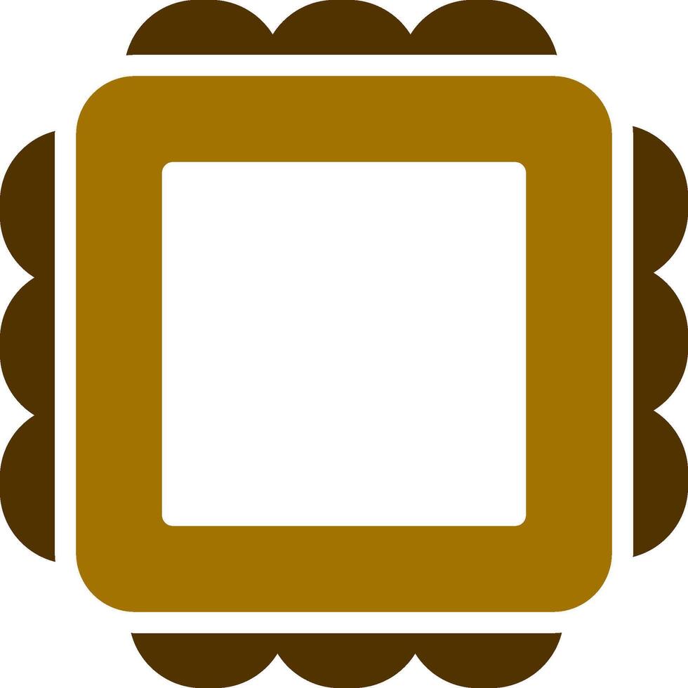 Magic Mirror Creative Icon Design vector