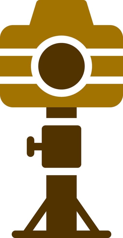 Camera Stand Creative Icon Design vector