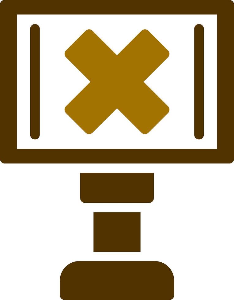 Railroad Crossing Creative Icon Design vector