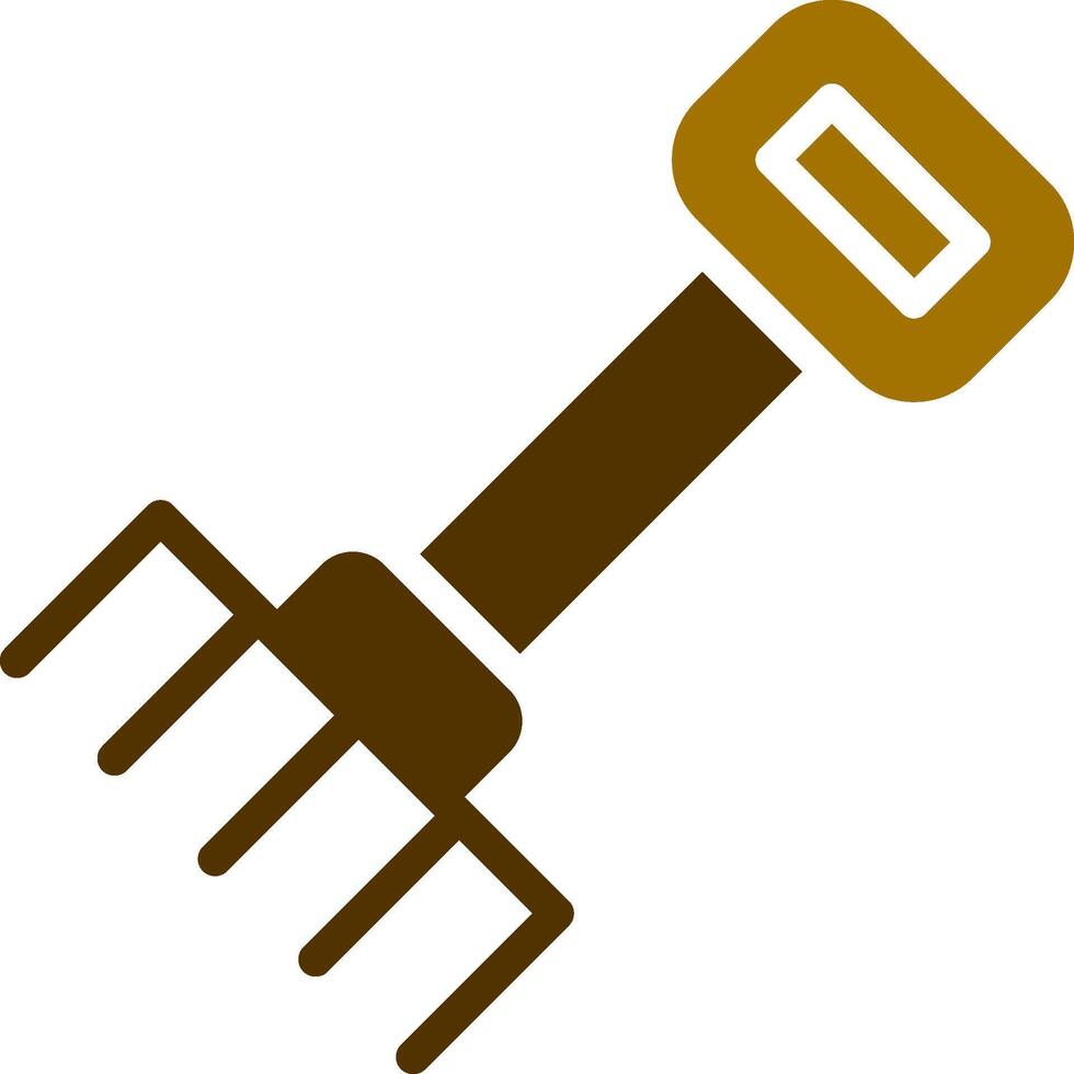 Hay Forks Creative Icon Design vector