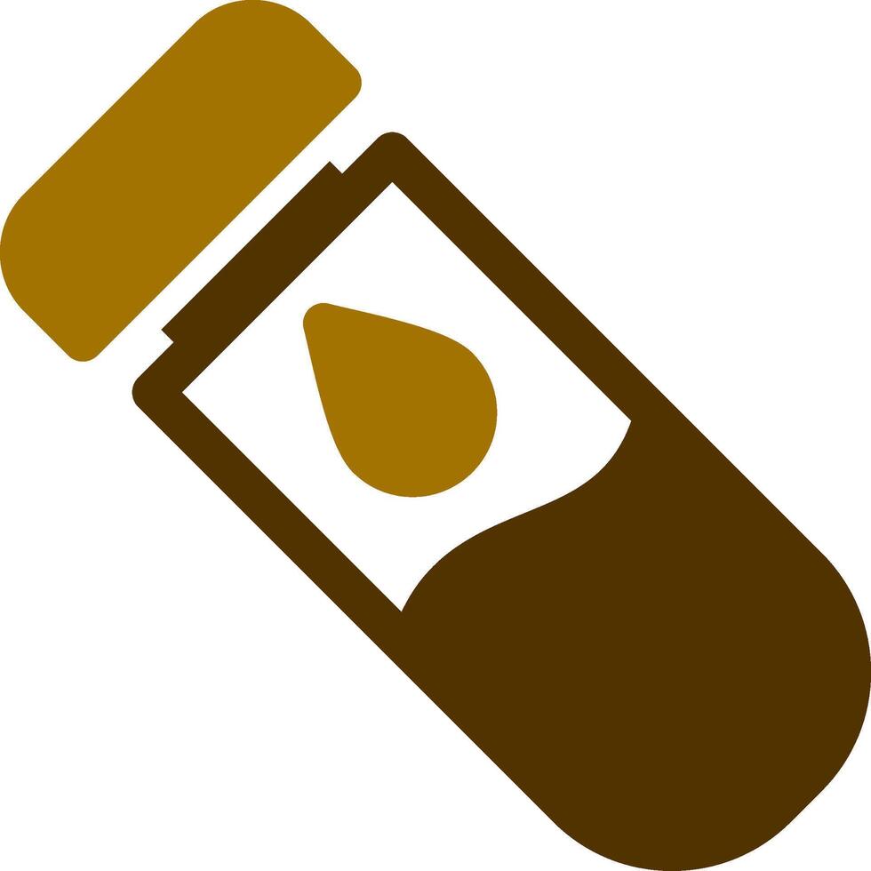Test Tube Creative Icon Design vector