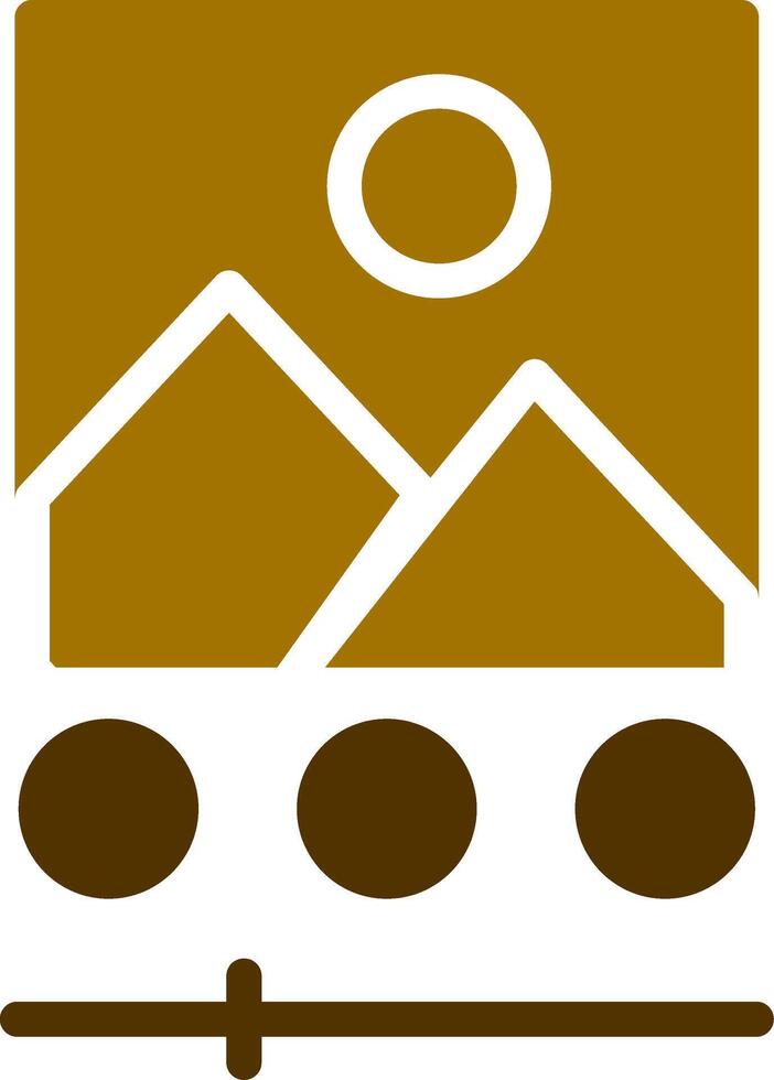 Glyph Two Colour vector