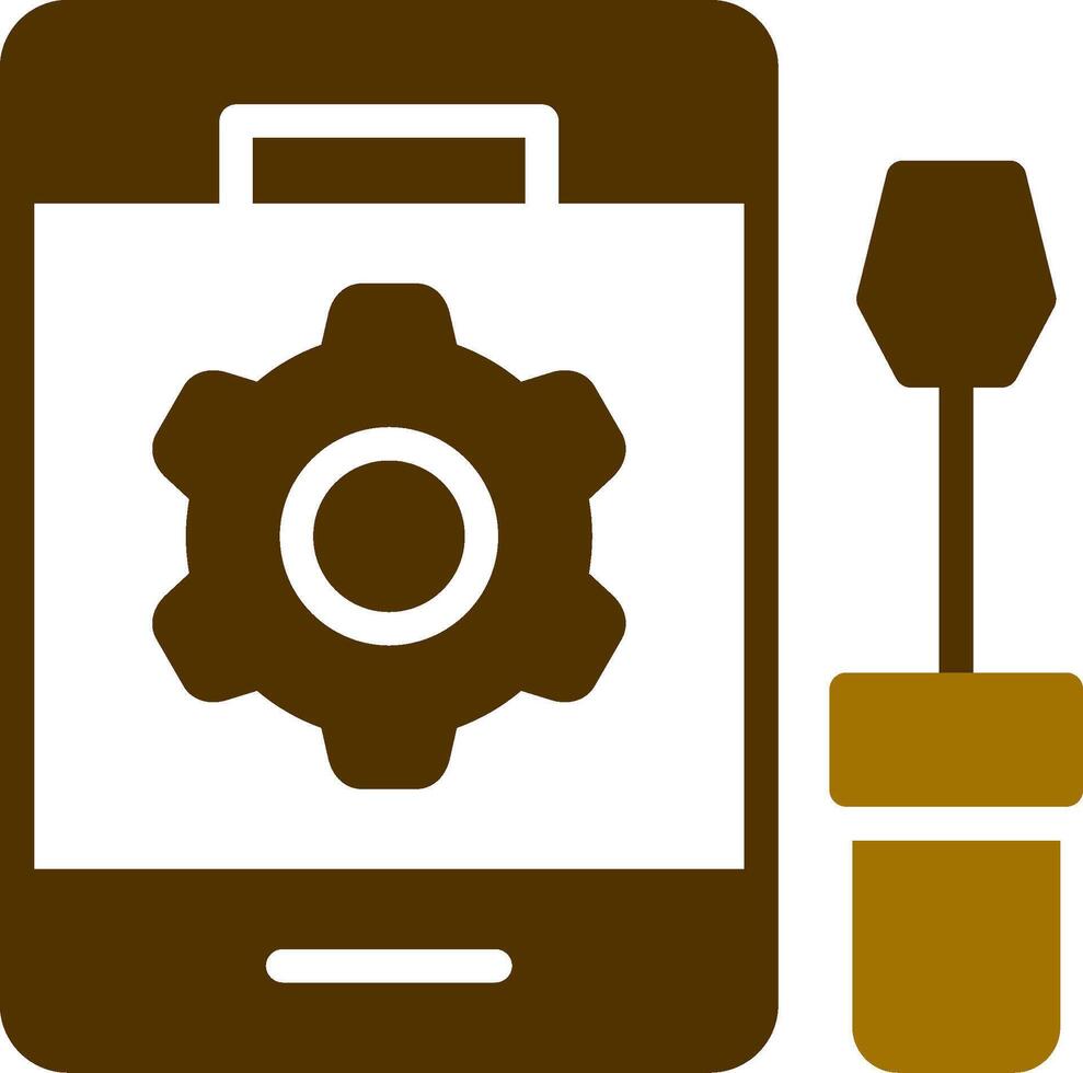 Smartphone Creative Icon Design vector