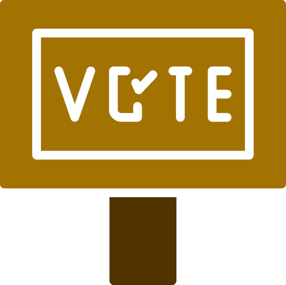 Vote Creative Icon Design vector