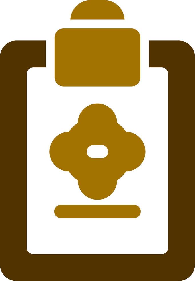 Diagnose Creative Icon Design vector