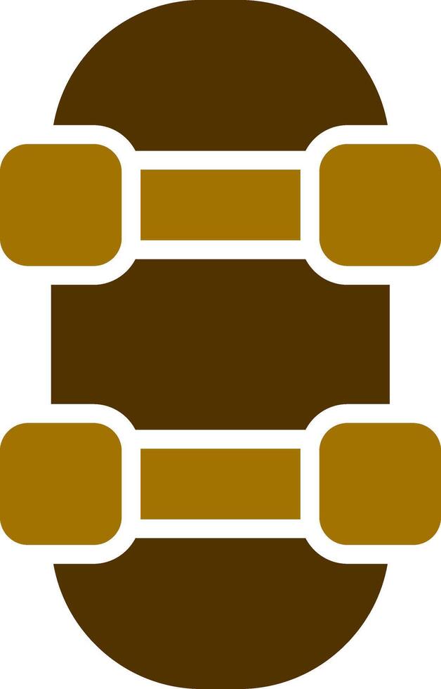 Skateboard Creative Icon Design vector