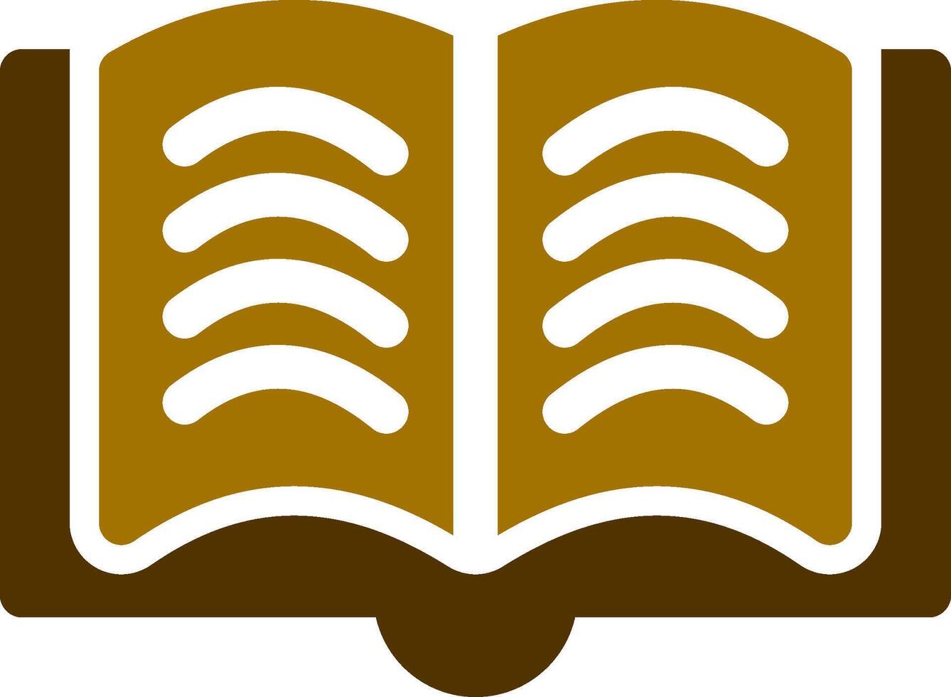 Open Book Creative Icon Design vector
