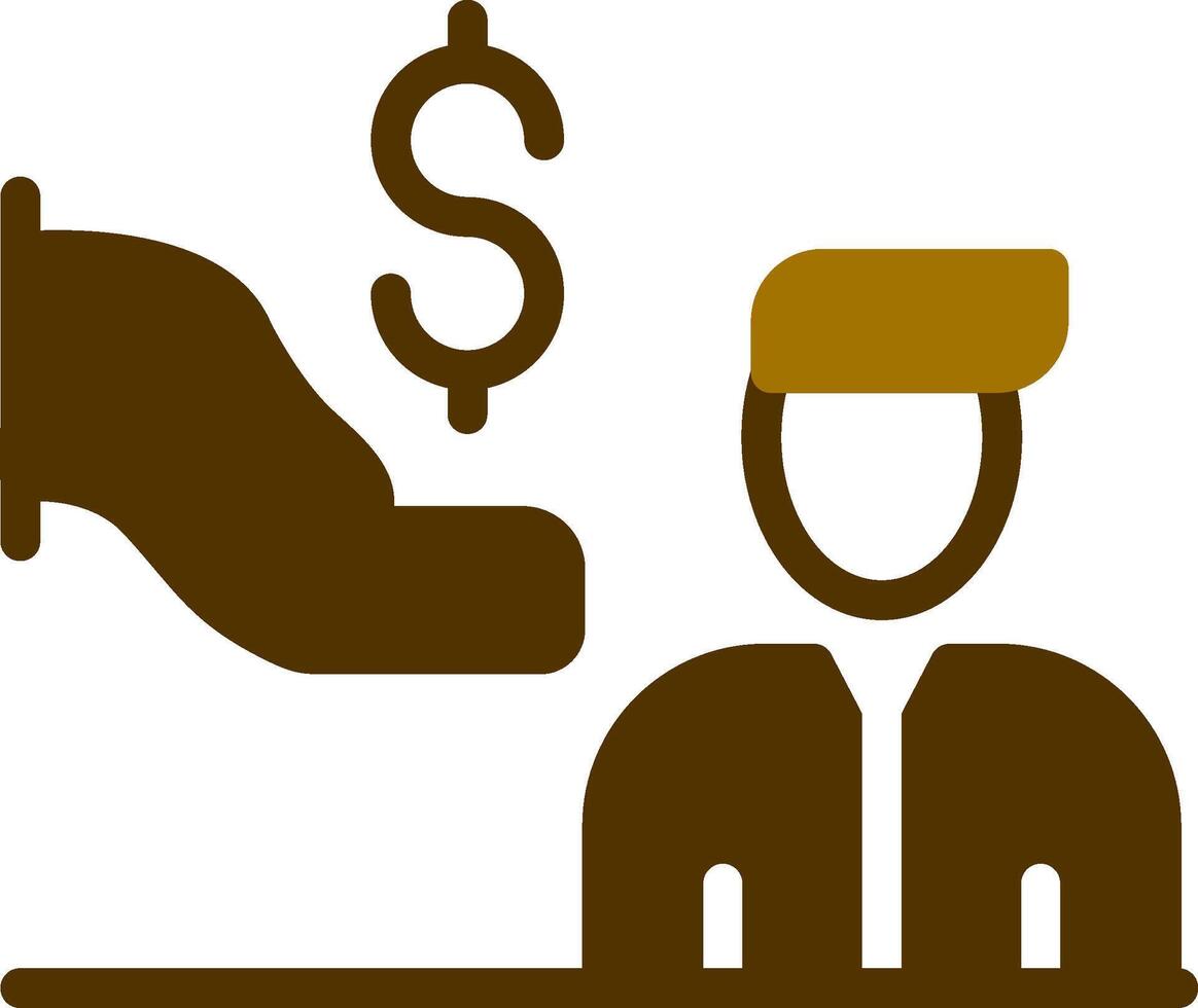 Dealer Prep Fees Creative Icon Design vector