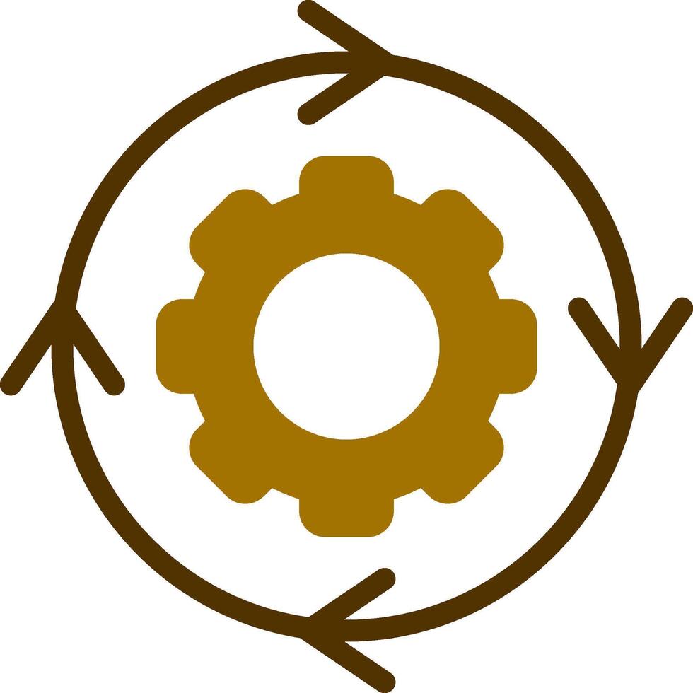 Cycle Diagram Creative Icon Design vector