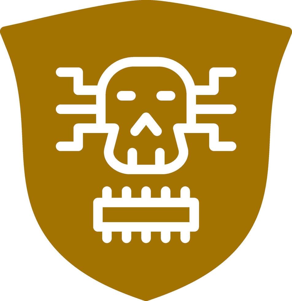 diseño de icono creativo de malware vector