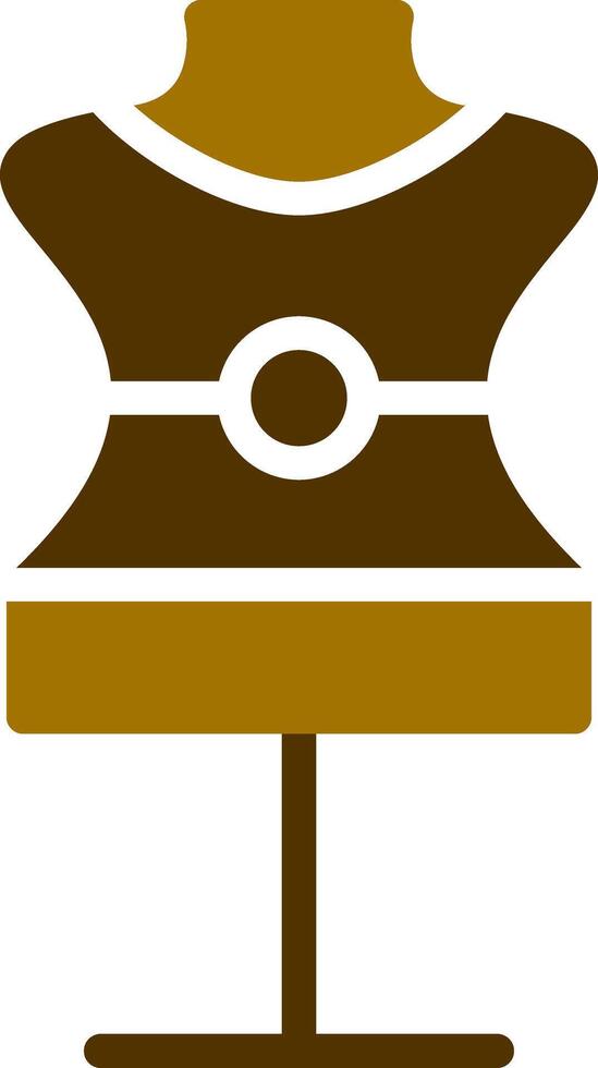 Mannequin Creative Icon Design vector