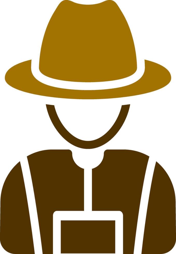 Farmer Creative Icon Design vector