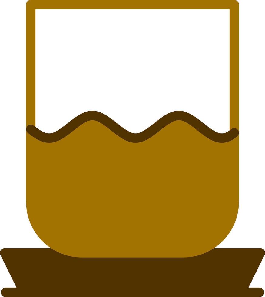 diseño de icono creativo de vaso de agua vector