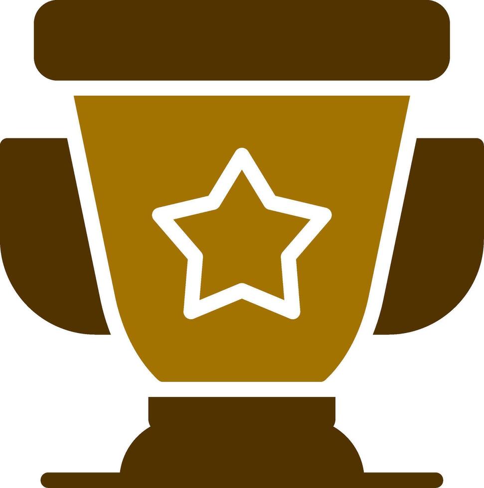 Trophy Creative Icon Design vector