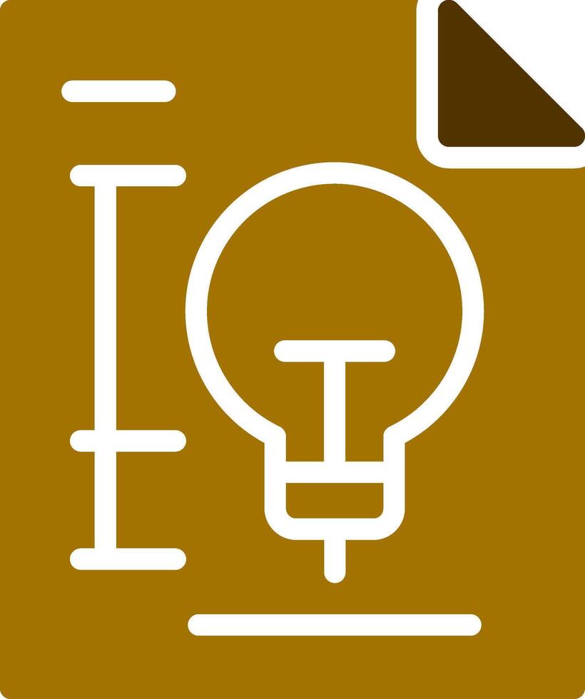Patent Creative Icon Design vector