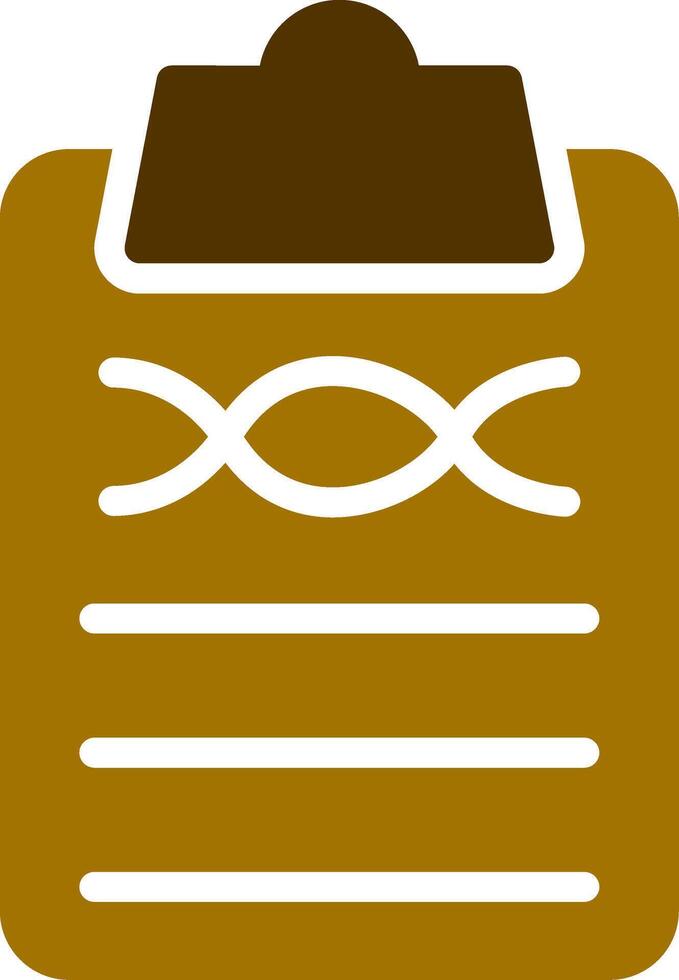 Dna Study Creative Icon Design vector