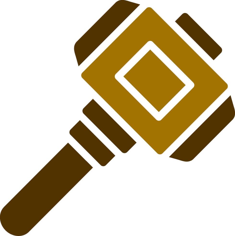 Hammer Creative Icon Design vector