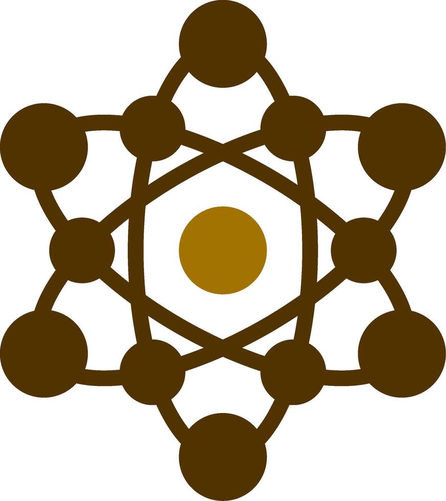 Atom Creative Icon Design vector