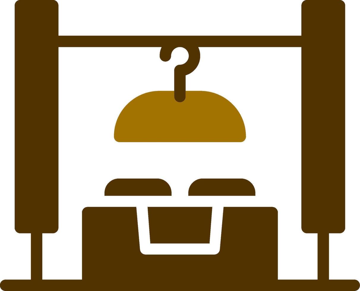 Clothes Rack Creative Icon Design vector