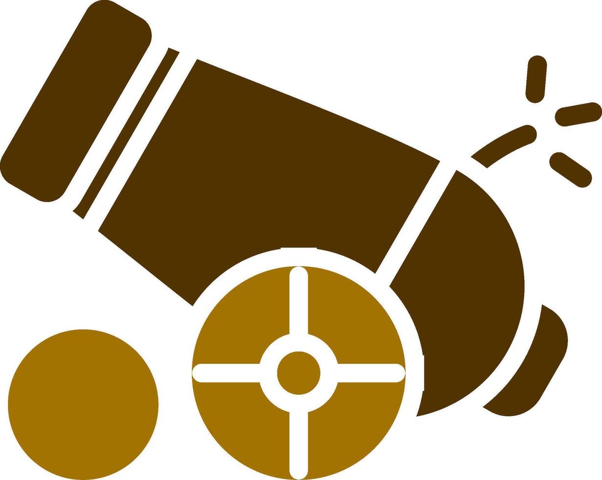 Cannon Creative Icon Design vector