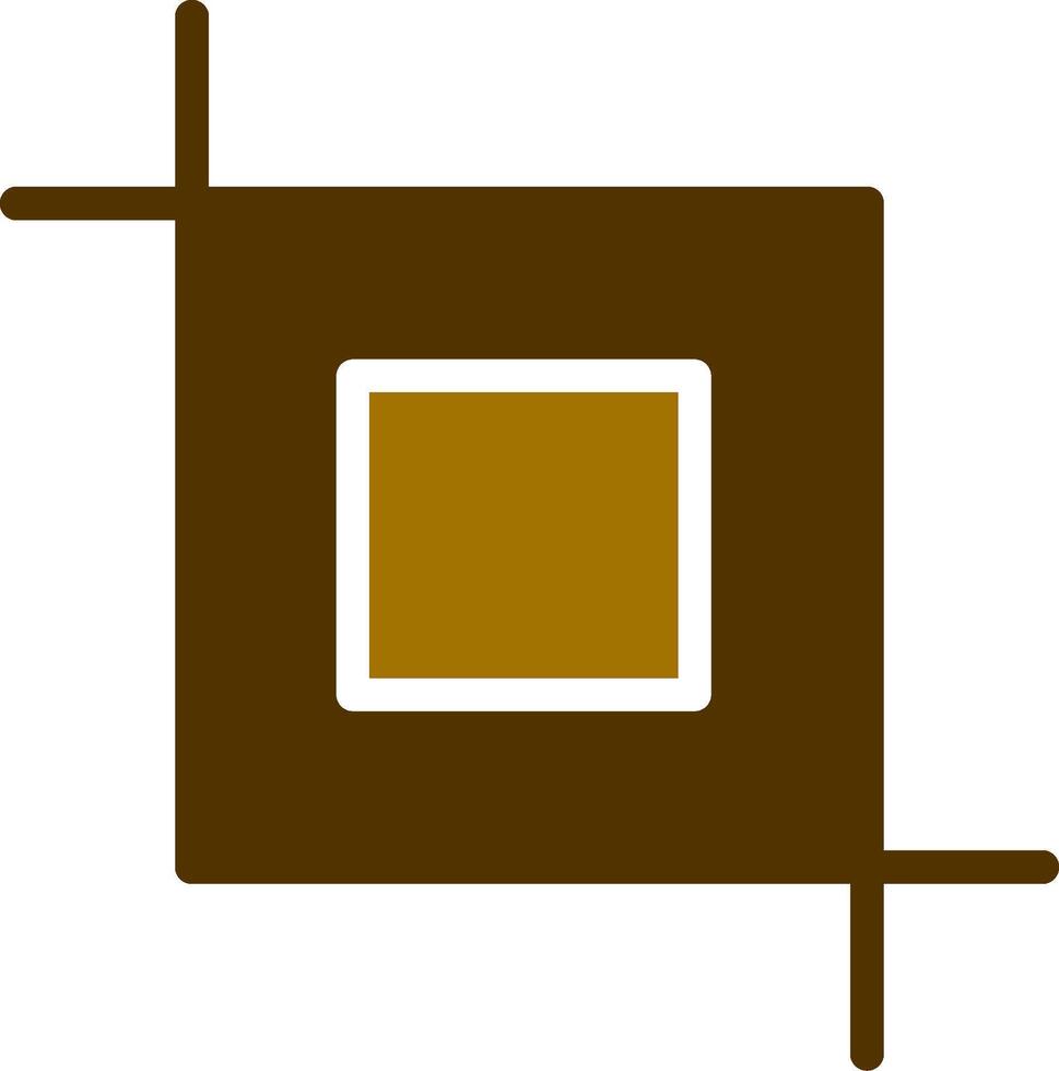 Crop Creative Icon Design vector