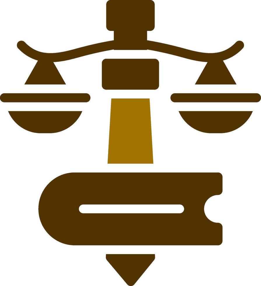 Law Creative Icon Design vector