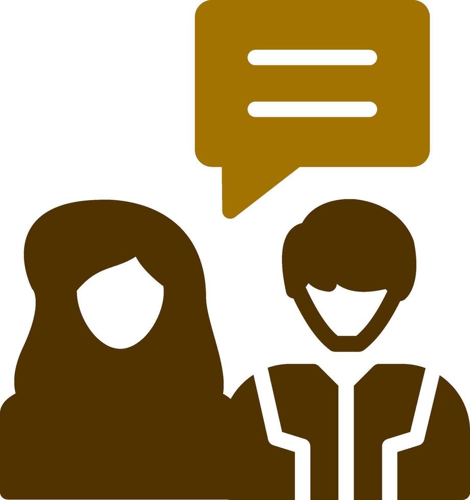 Job Interview Creative Icon Design vector