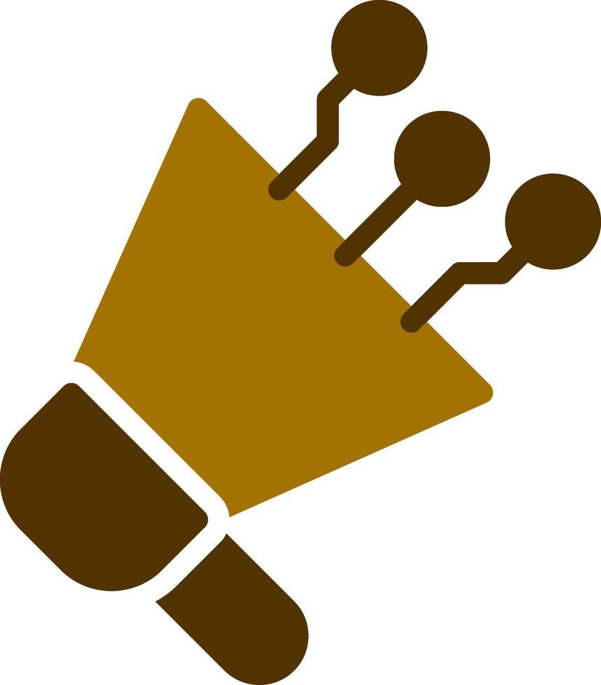 Content Marketer Creative Icon Design vector