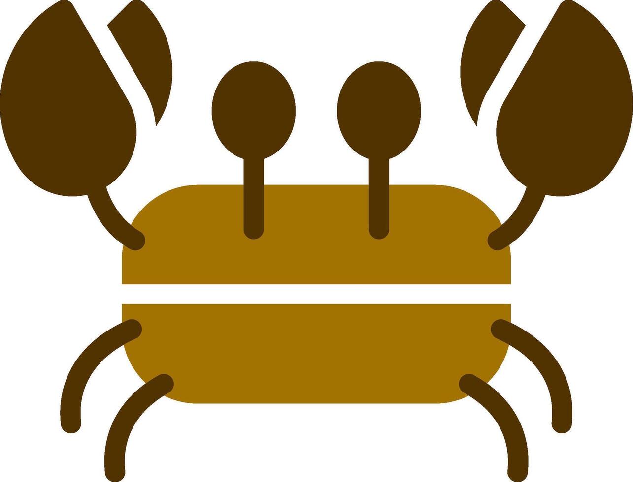 Crab Creative Icon Design vector